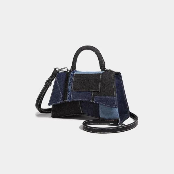 fashionable mini denim bag