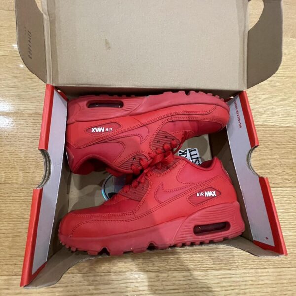 unisex air max red sneakers