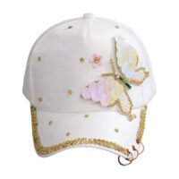 Shiny Sequence Butterfly Face cap 2 shiny sequence butterfly face cap 2