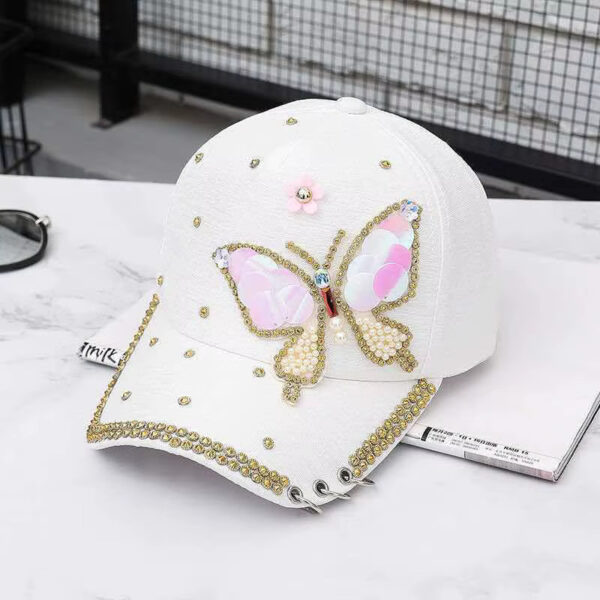 Shiny Sequence Butterfly Face cap 3 shiny sequence butterfly face cap 3