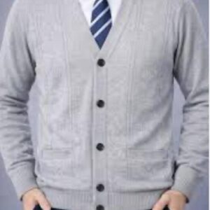 men's v-neck cardigan