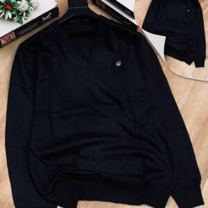 long sleeve v-neck sweater