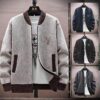 Men's Fleece Cardigan Sweater