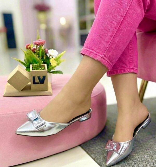 Ladies Dressy Flat Half Shoe ladies dressy flat half shoe