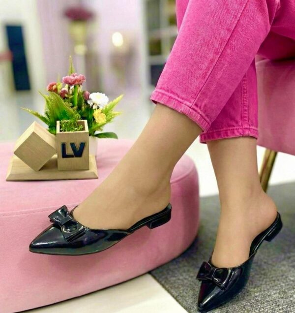 Ladies Dressy Flat Half Shoe ladies dressy flat half shoe