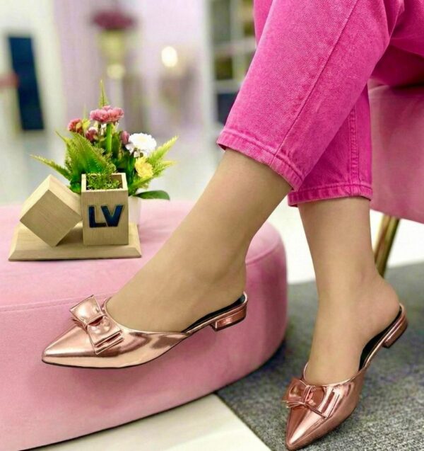 Ladies Dressy Flat Half Shoe ladies dressy flat half shoe