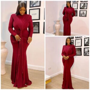 Marketplace & Online Shopping 135 long sleeve plus size fitted dress