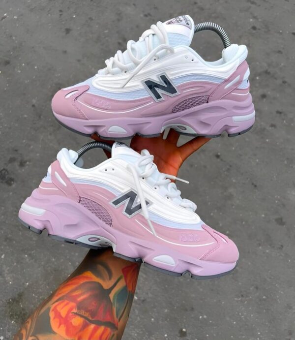 nb 1000 pink white sneakers