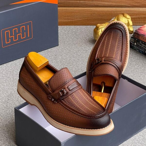 Men Breathable Leather Slip-on Shoes men breathable leather slip-on shoes