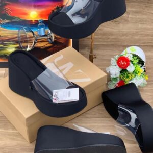 Marketplace & Online Shopping 133 ladies transparent wedges