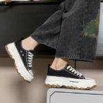 Ladies Thick-Sole Sneakers