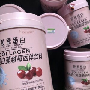 collagen cranberry solid beverage