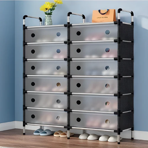 6 layer double design shoe rack 6 layer double design shoe rack