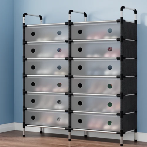 6 layer double design shoe rack 6 layer double design shoe rack