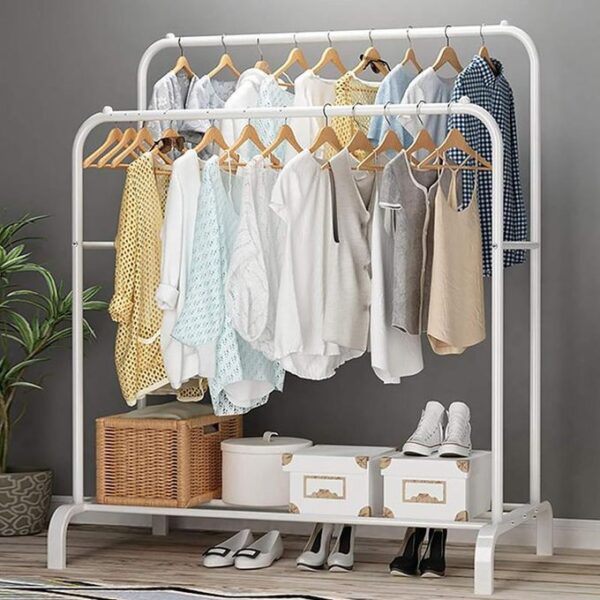 double rods cloth hanger 2