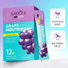 sadoer grape mouthwash 20pcs