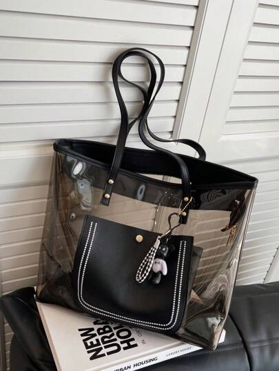 Waterproof Transparent Totebag waterproof transparent totebag