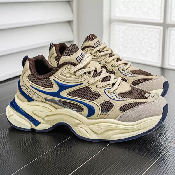 Men Mesh Chunky Sneakers men mesh chunky sneakers