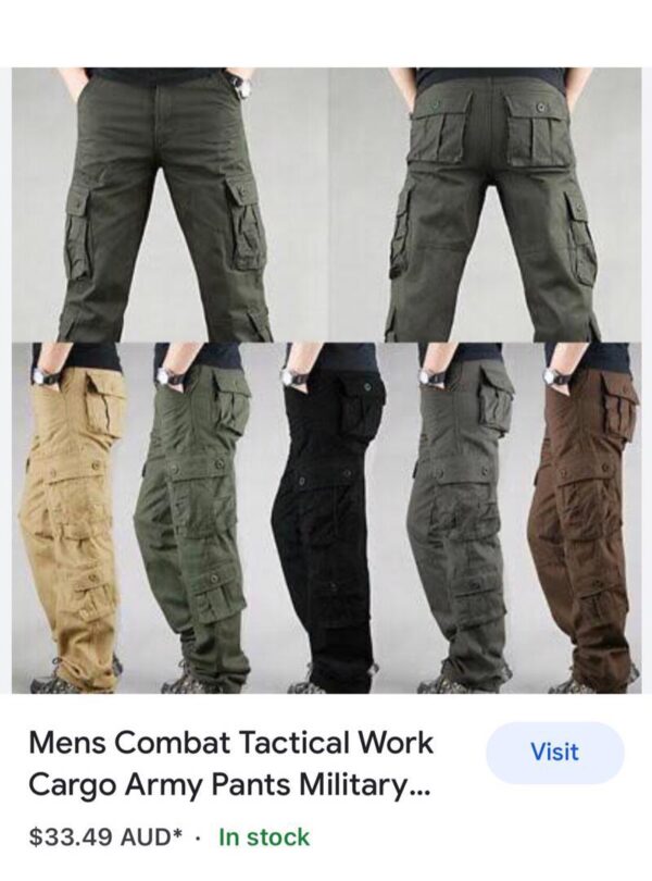 Men's Cargo Trousers men's cargo trousers