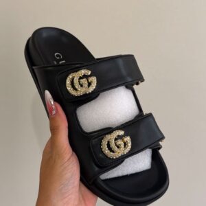 classic leather slide