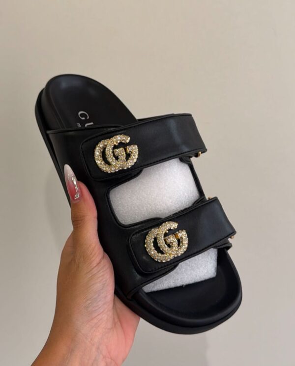 classic leather slide