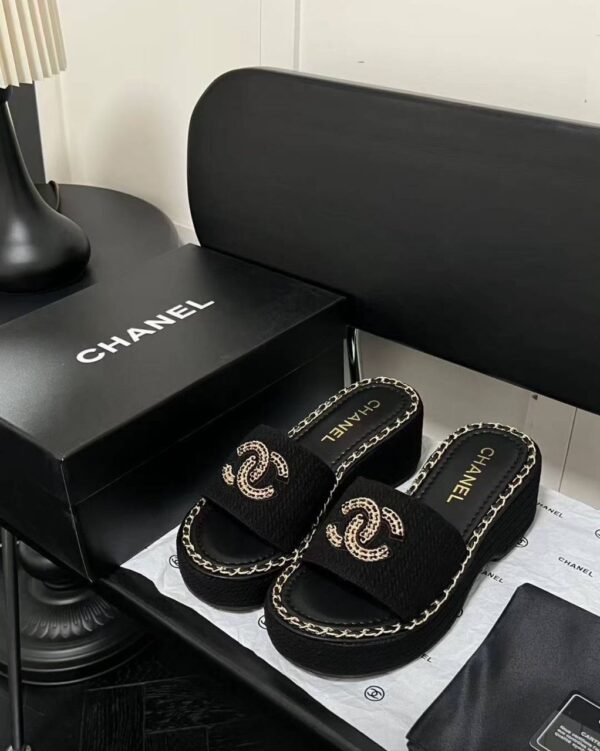 women casual wedge slippers