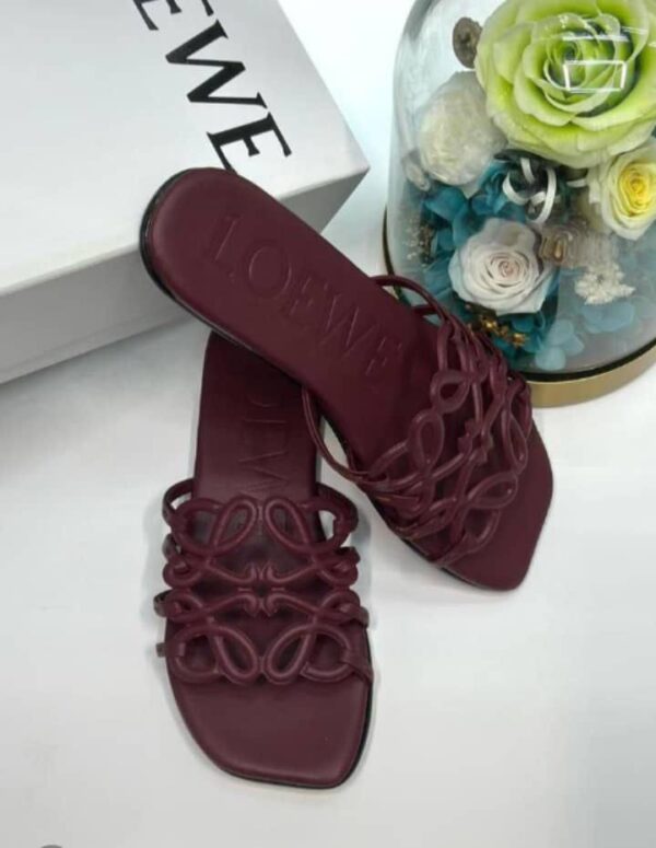 petal anagram leather slides