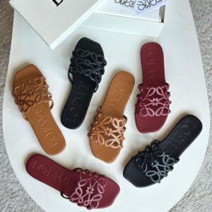 petal anagram leather slides