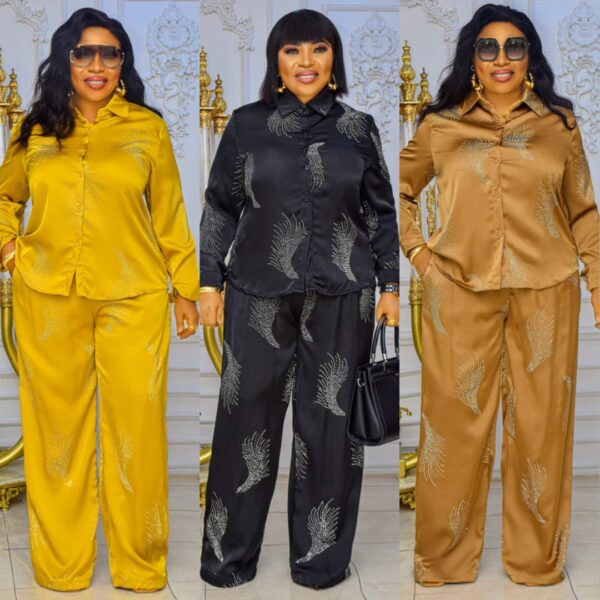 classic two-piece set for elegant ladies