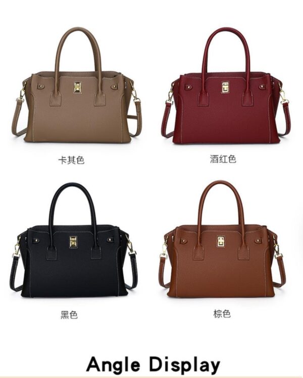 classy leather handbag for ladies