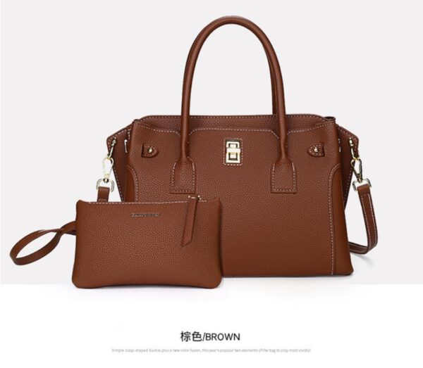 classy leather handbag for ladies