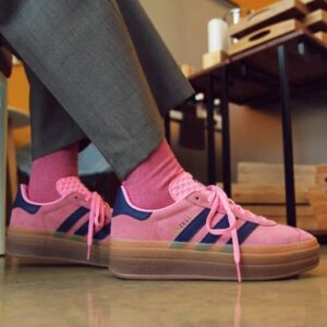 women gazelle bold sneakers