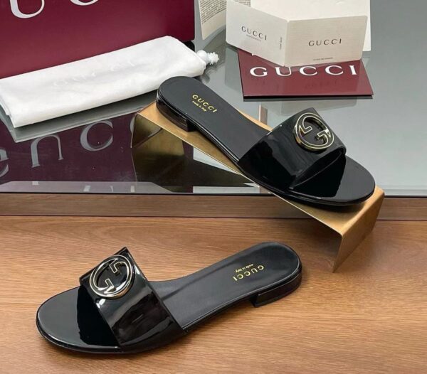 shiny flat for ladies