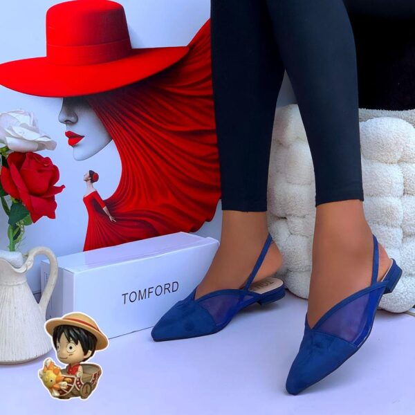 women's slingback flat shoes