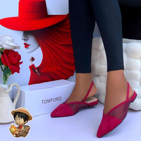 women's slingback flat shoes