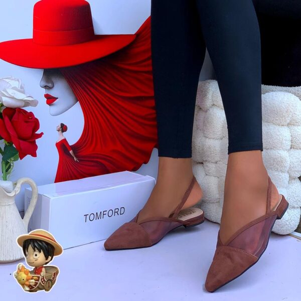 women's slingback flat shoes