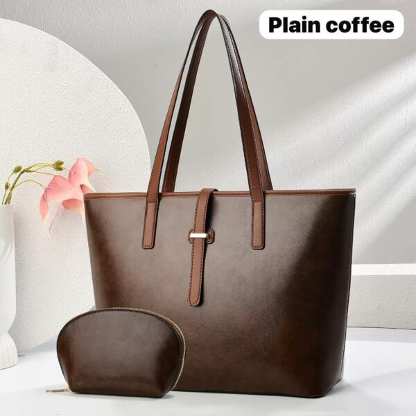 classic leather tote bag