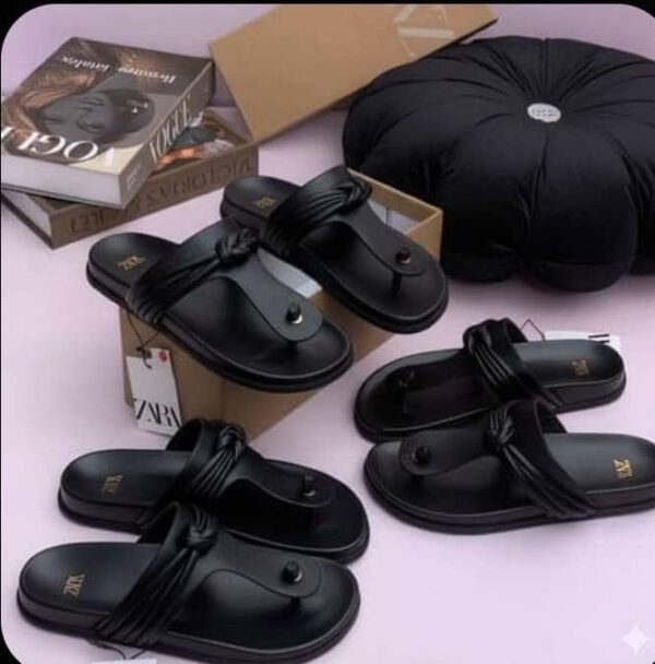 ladies fashion casual slide sandals