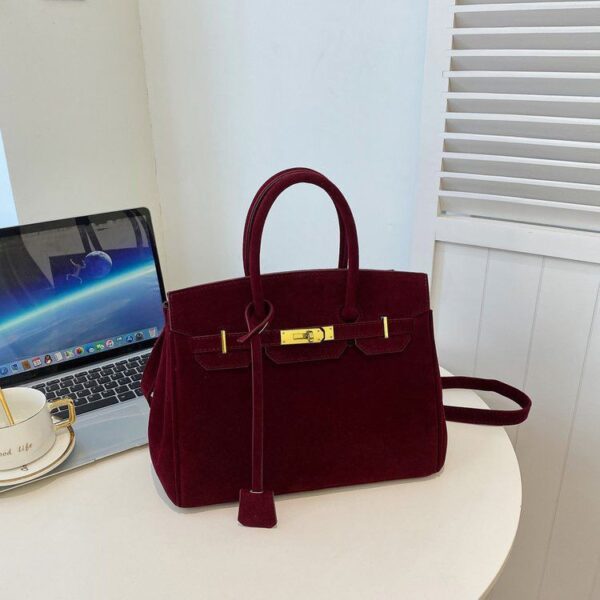 Classy Suede Handbag classy suede handbag