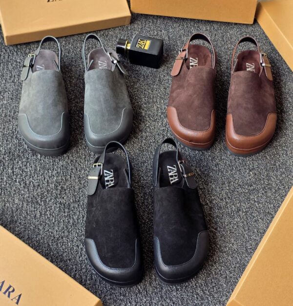 men's casual sling-back clogs