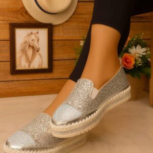 Marketplace & Online Shopping 136 women's casual sequin slip-on shoes