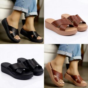 Marketplace & Online Shopping 137 women's cross strap platform sandals