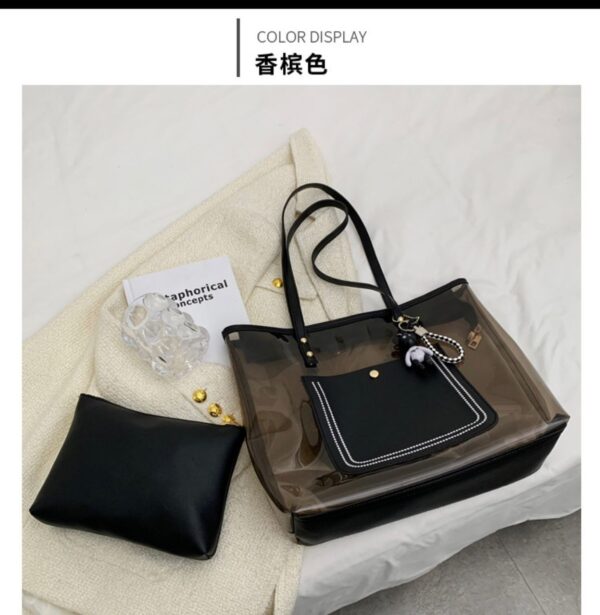 Waterproof Transparent Totebag waterproof transparent totebag