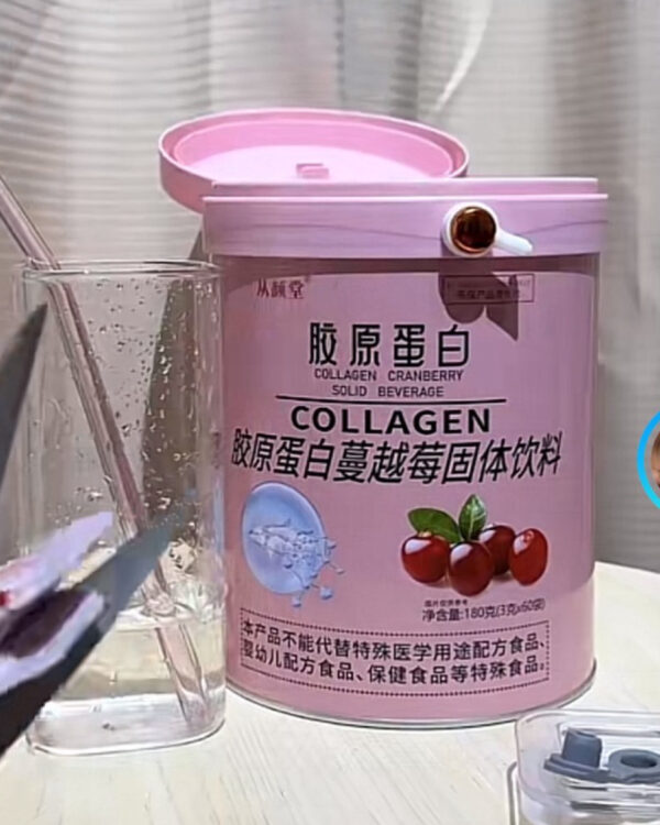 collagen cranberry solid beverage