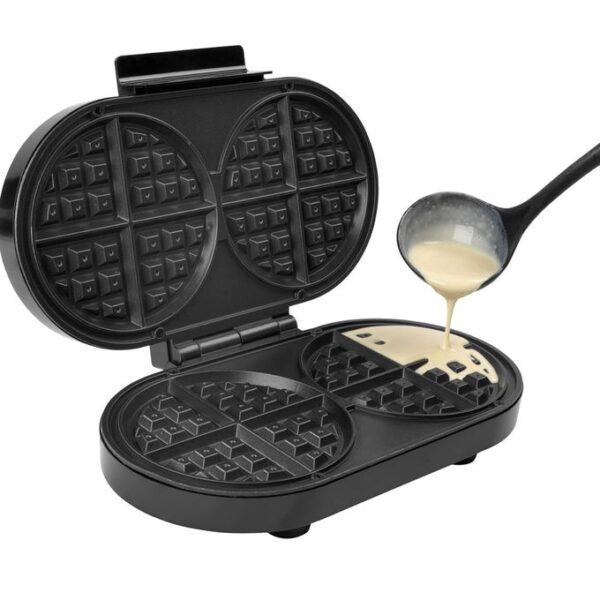 non-stick 1200w double waffle maker