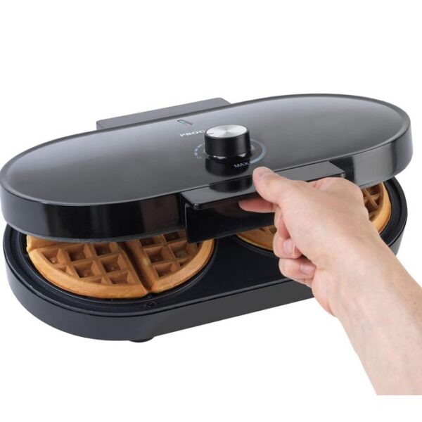 non-stick 1200w double waffle maker