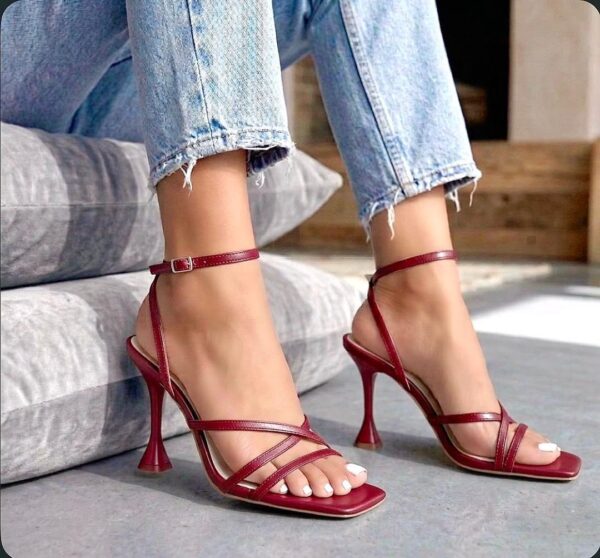 high heel open-toe sandals