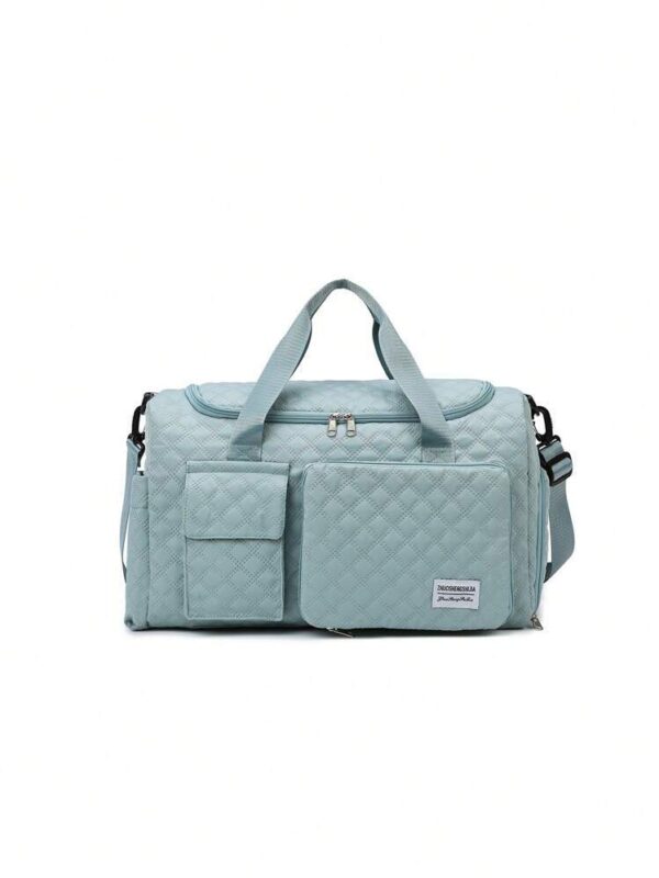 quilted travel duffle bag
