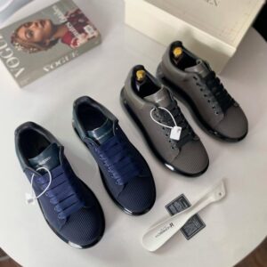 men designer lace-up sneakers