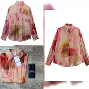 Marketplace & Online Shopping 137 women's floral print long sleeve shirt